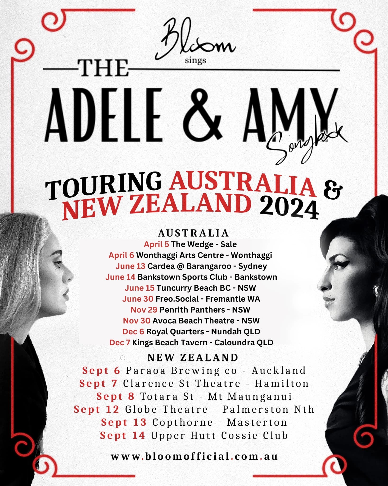 Adele & Amy Winehouse Songbook Performed by Bloom